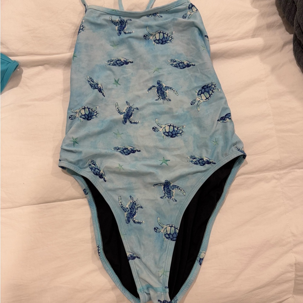 Jolyn One Piece Turtle Swimsuit -Brandon